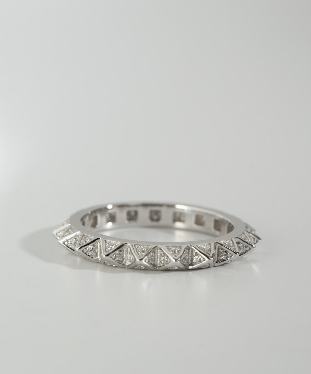 Silver925 pyramid studs ring | ZIREA RING