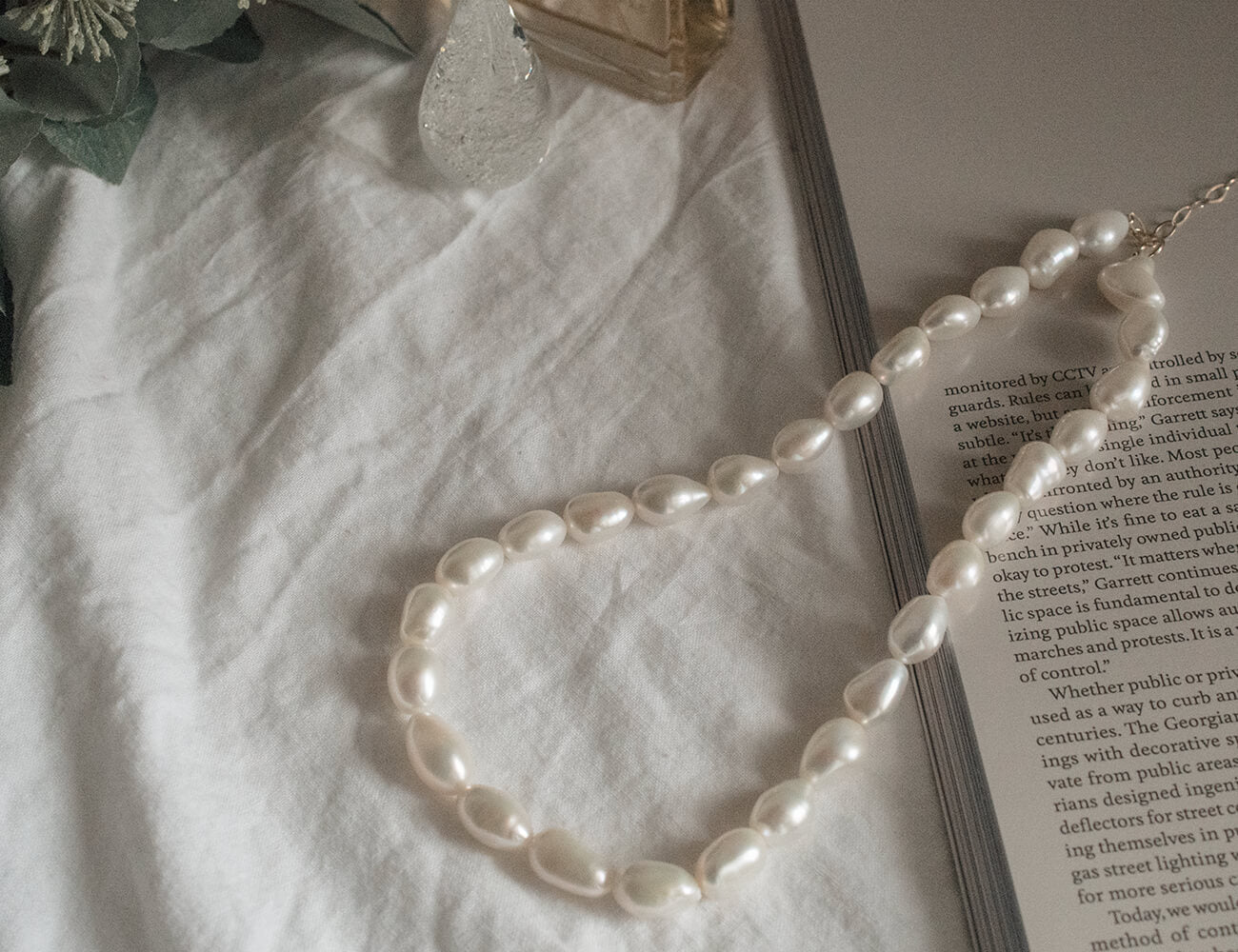 Baroque Pearl Necklace | SCERNE