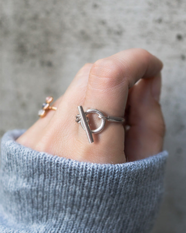 925 Sterling Silver Mantel Design Ring | PHII