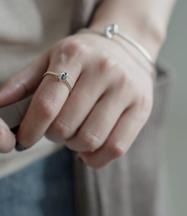 Silver925 Knot Ring | OBLIGA-RING