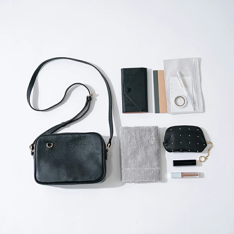 Mini leather shoulder bag | CONWY