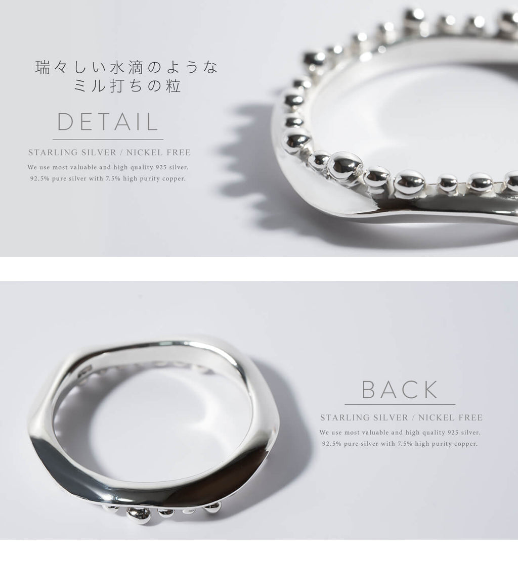 18K Gold Plated Sterling Silver Water Crown Ring | MIELIKKI-PUDOTA