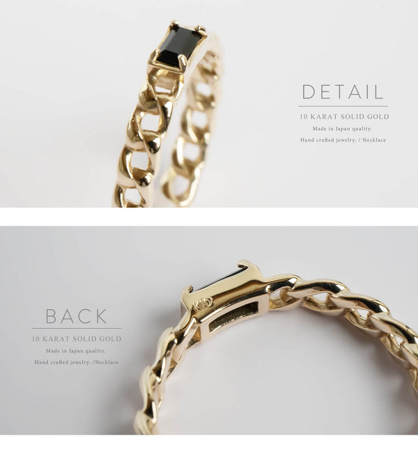 Baguette Cut Chain Earcuff ＆ Ring | TRESOR-MONO