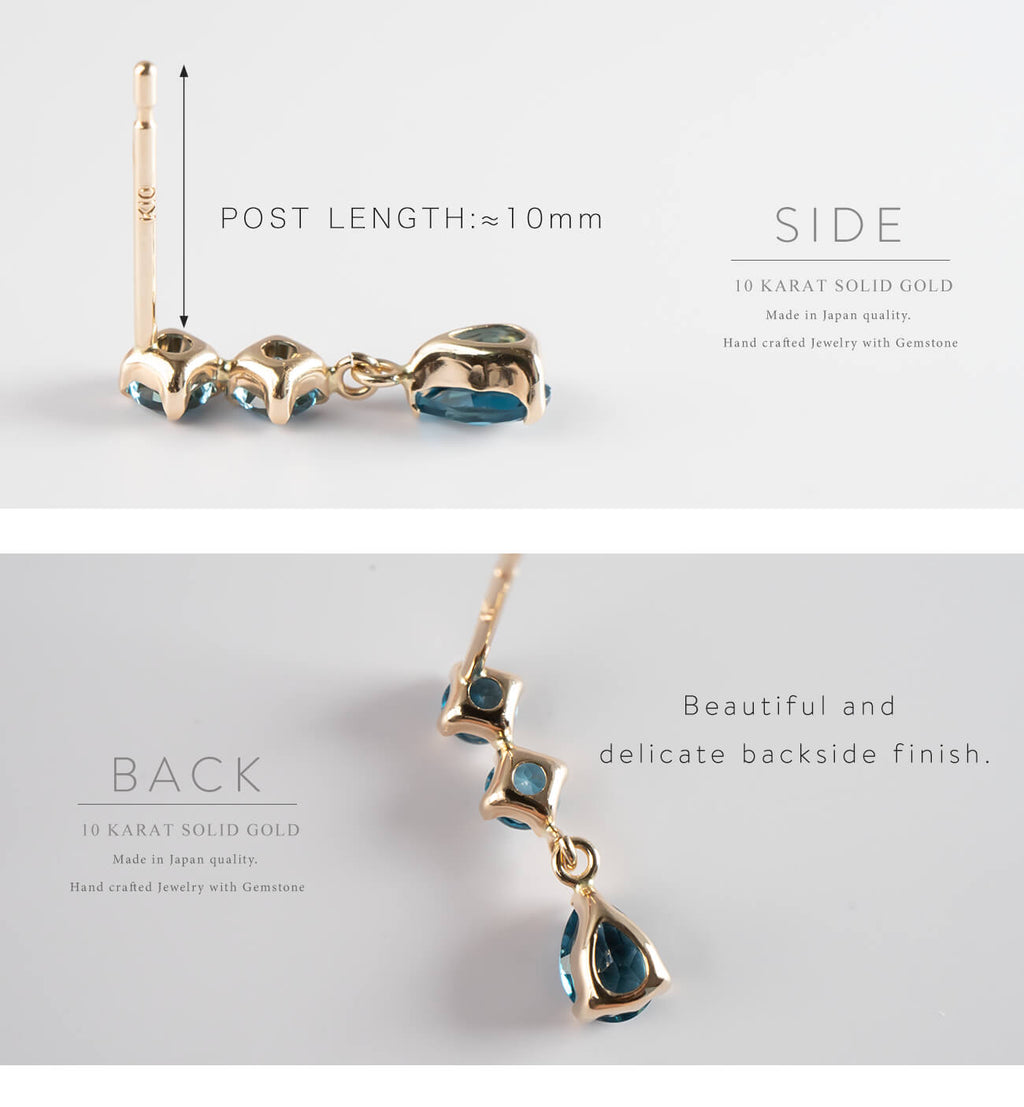 Gemstone Drop Earring | TRESOR TOROIS