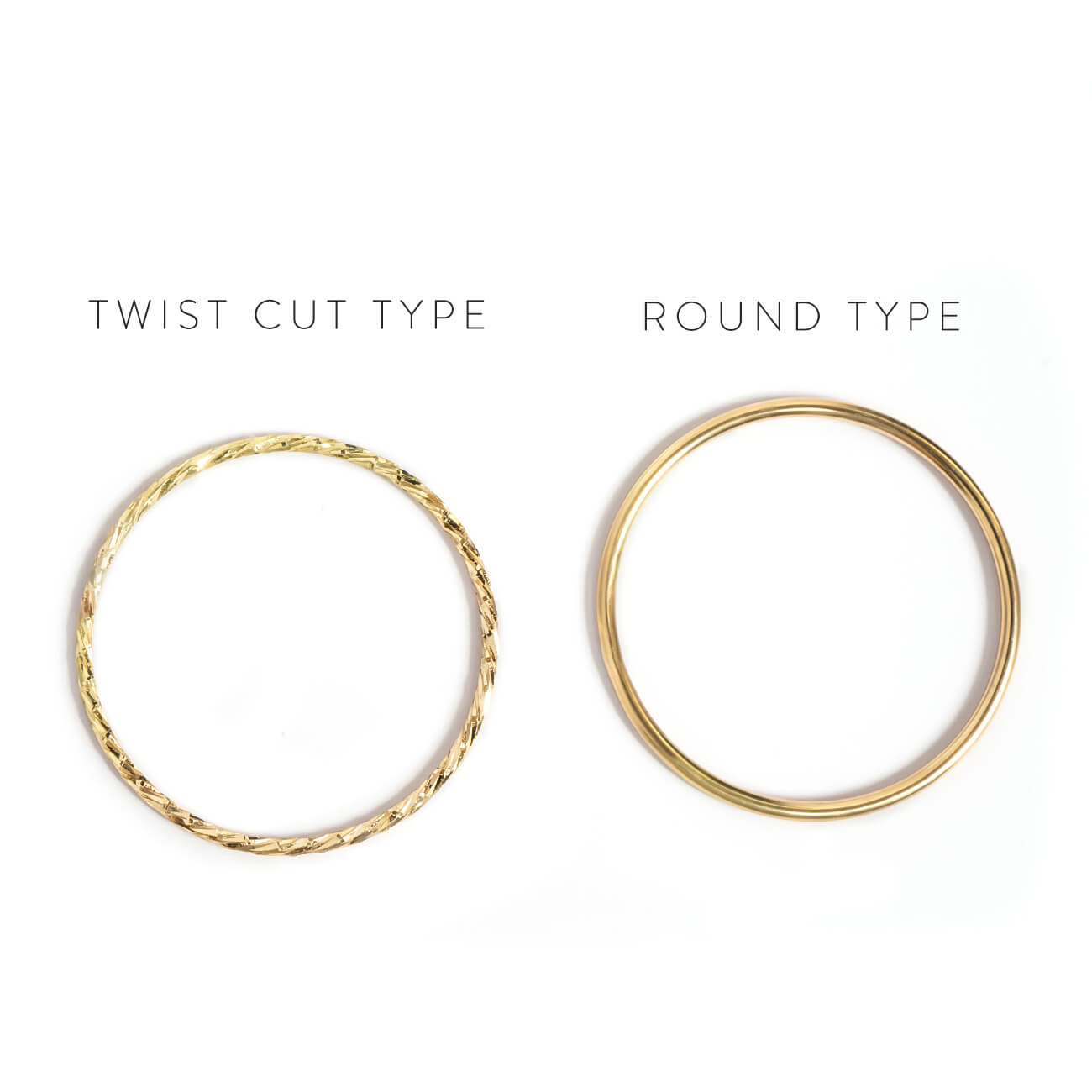 18K Gold Dainty Skinny Ring | SILPHA