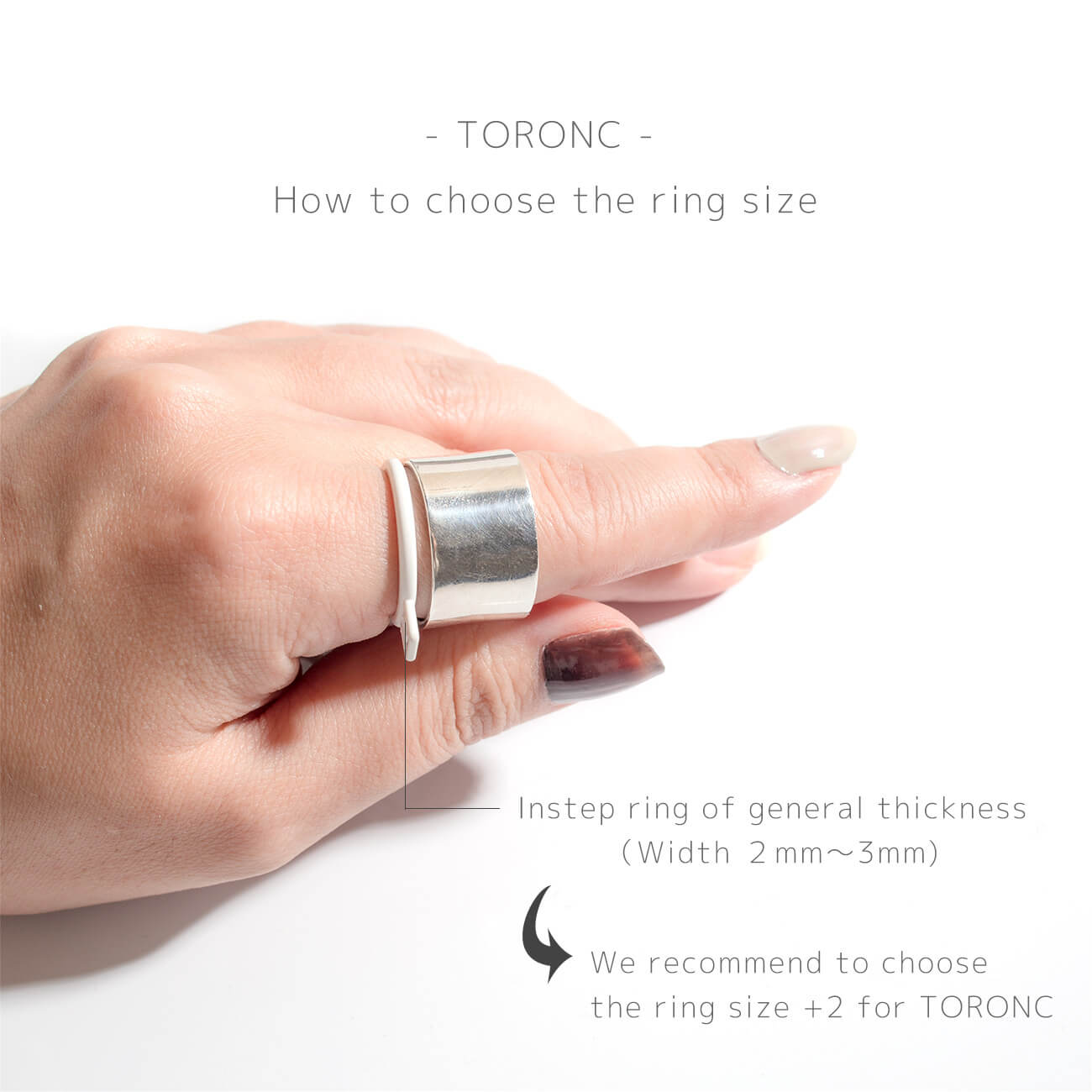 Silver925 Wide Tube Ring | TORONC SHINY
