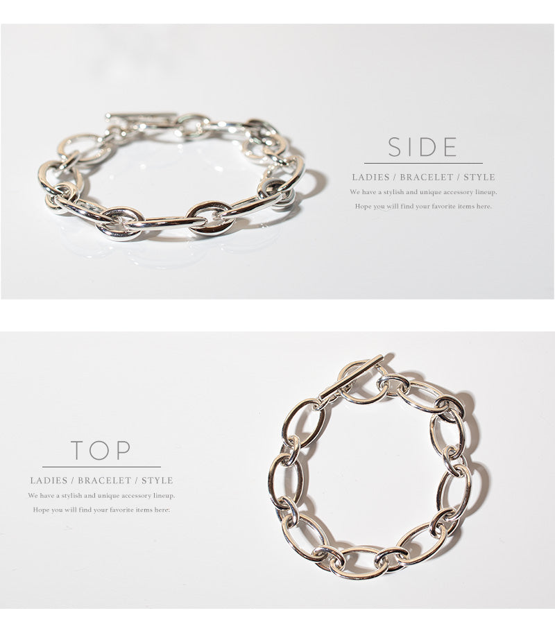 18K Gold Plated Sterling Silver Chunky Chain Bracelet | VEZA