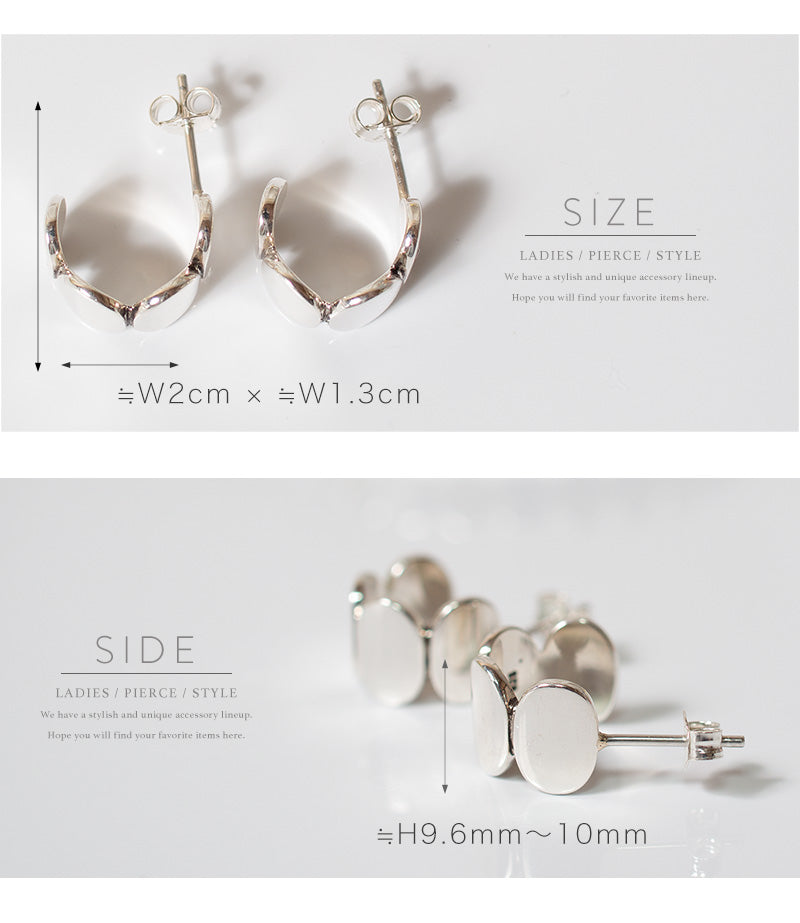 925 Sterling Silver Hammered Beads Earrings | AMALIA