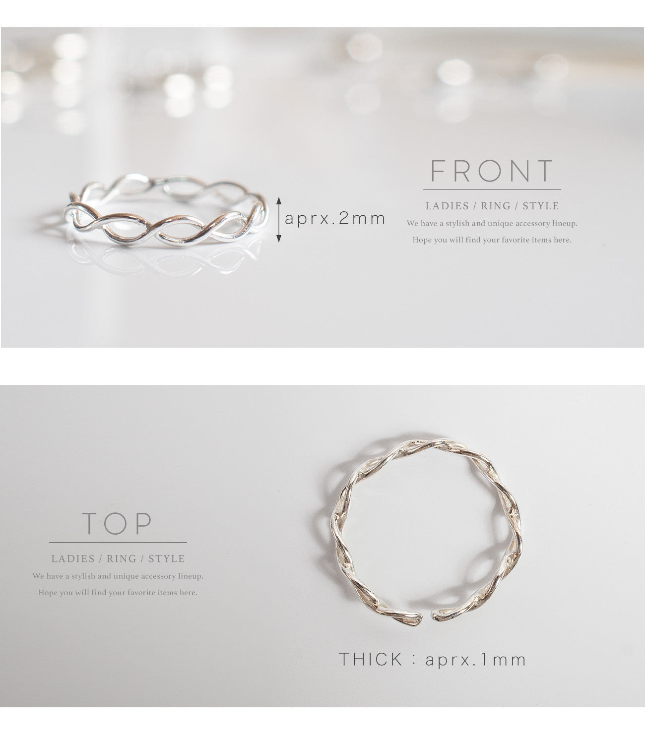 Delicate Chain Ring | KETI