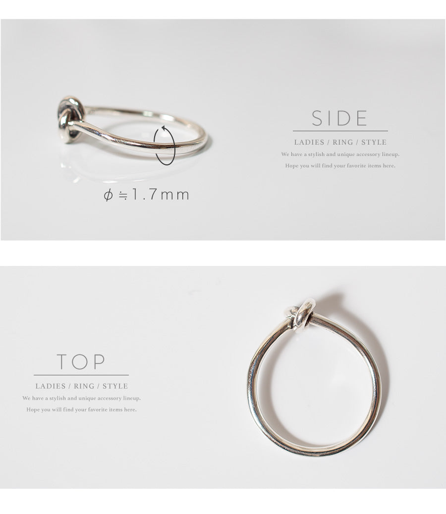 Silver925 Knot Ring | OBLIGA-RING