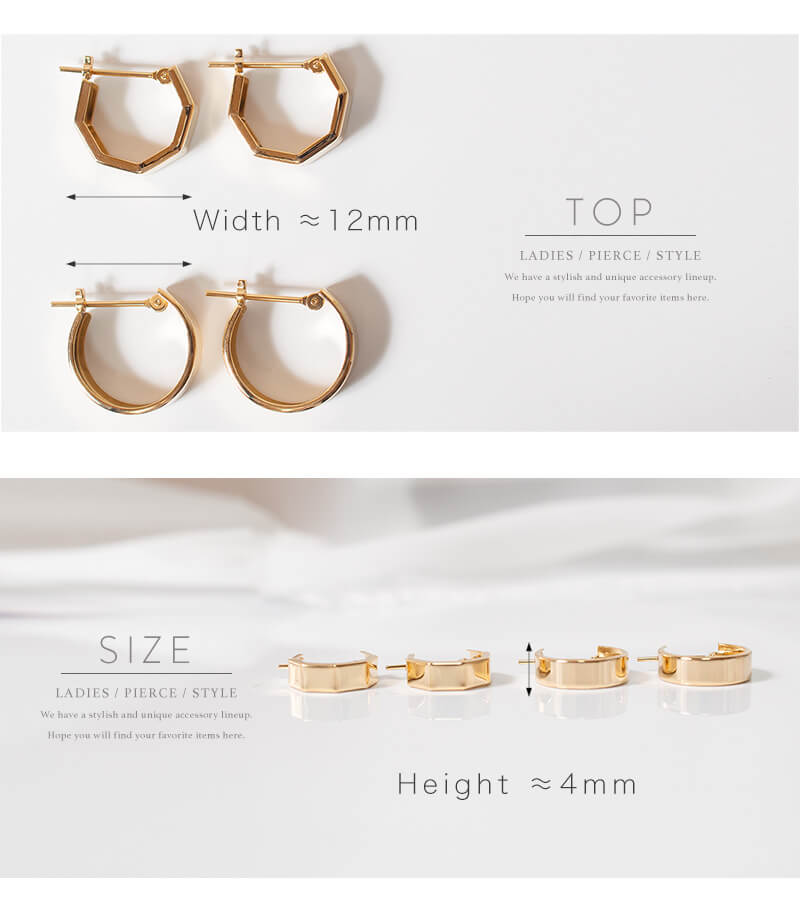 10K Gold Huggie Hoop Earrings | SOLUA-10K