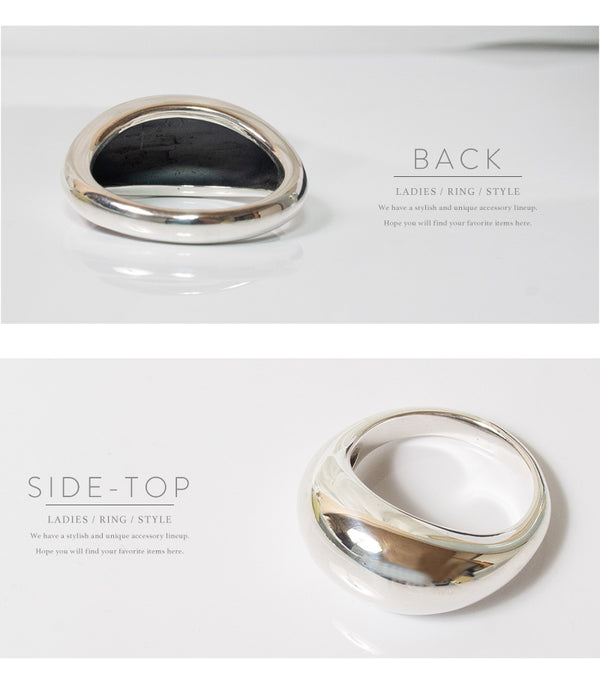 Silver925 Dome Ring | ORIFAR