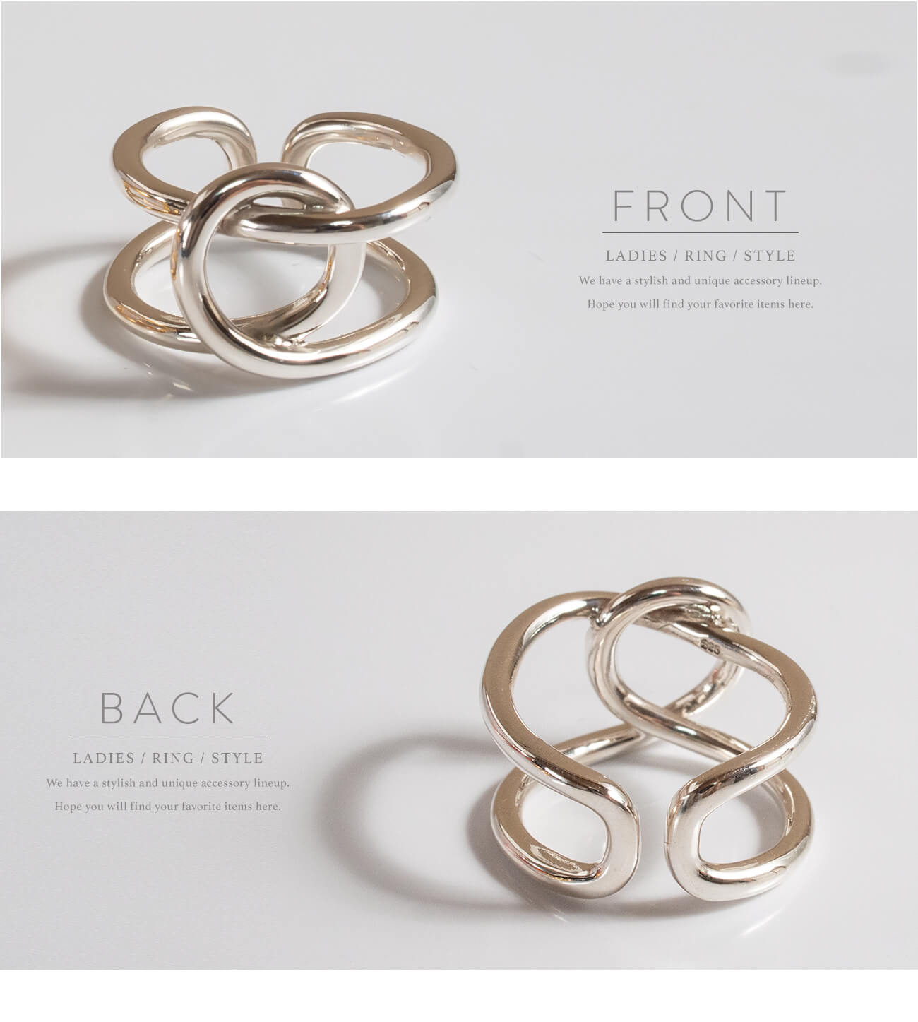 Infinity Cross Ring | INOAR