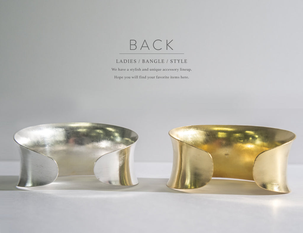 18K Gold Plated Sterling Silver Wide Concave Cuff | FONTE