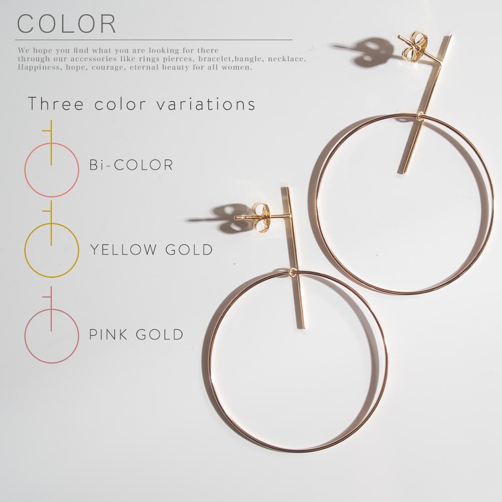 18K Pink Gold Delicate Hoop Earrings | ORCUS