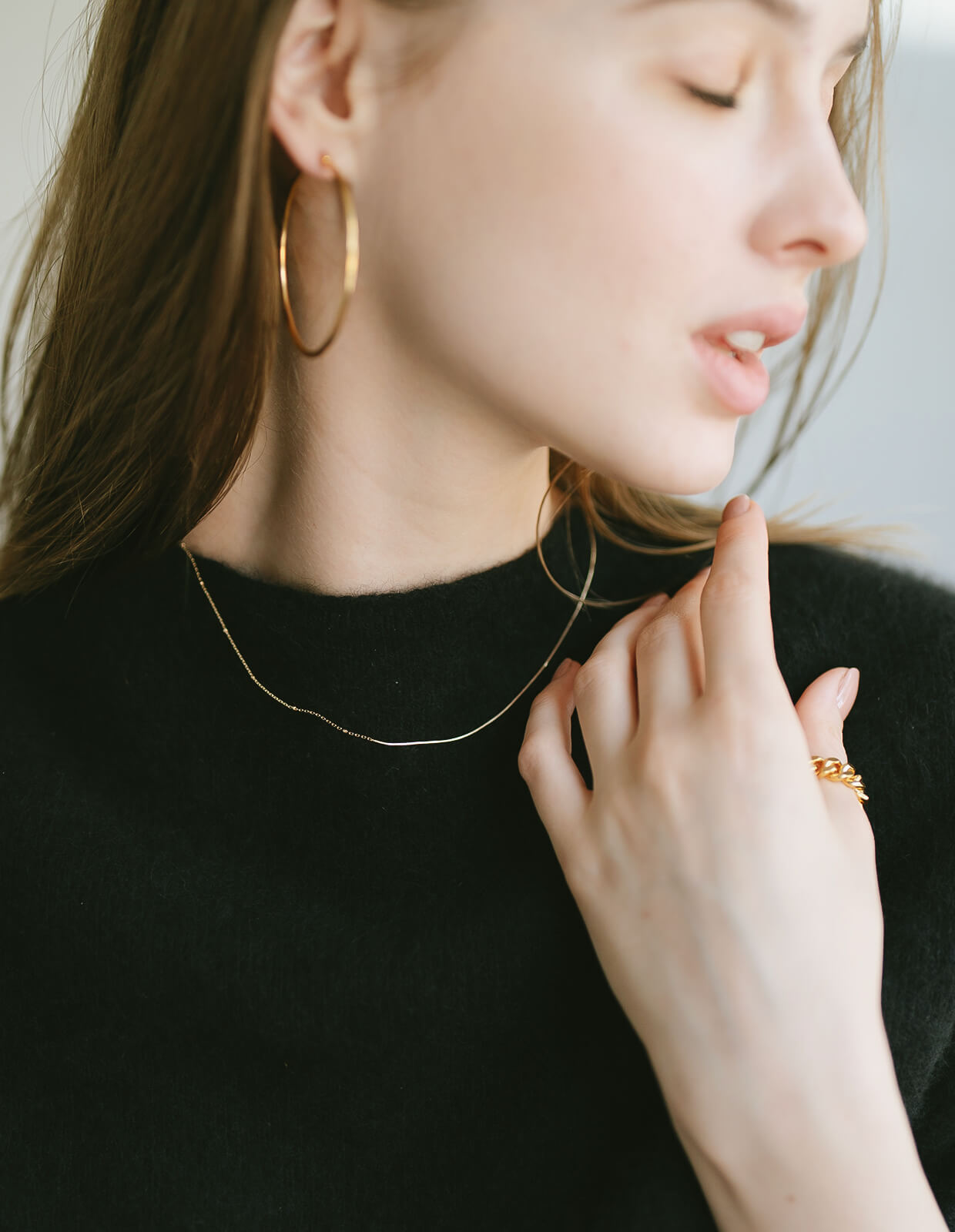 10K Gold Mixchain Necklace | ARIADNE-MIKTOS