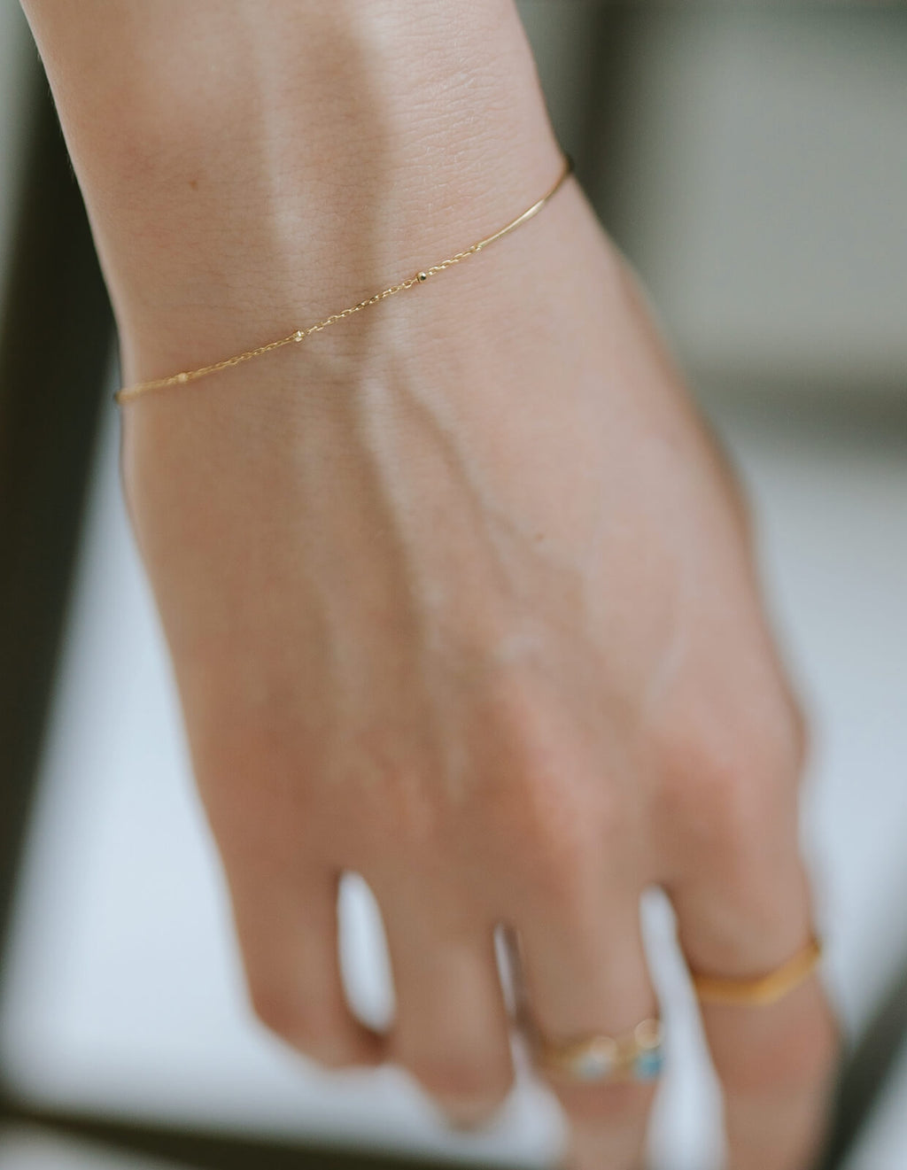 10K Gold Mix Chain Gold Bracelet | ARIADNE-MIKTOS-BR