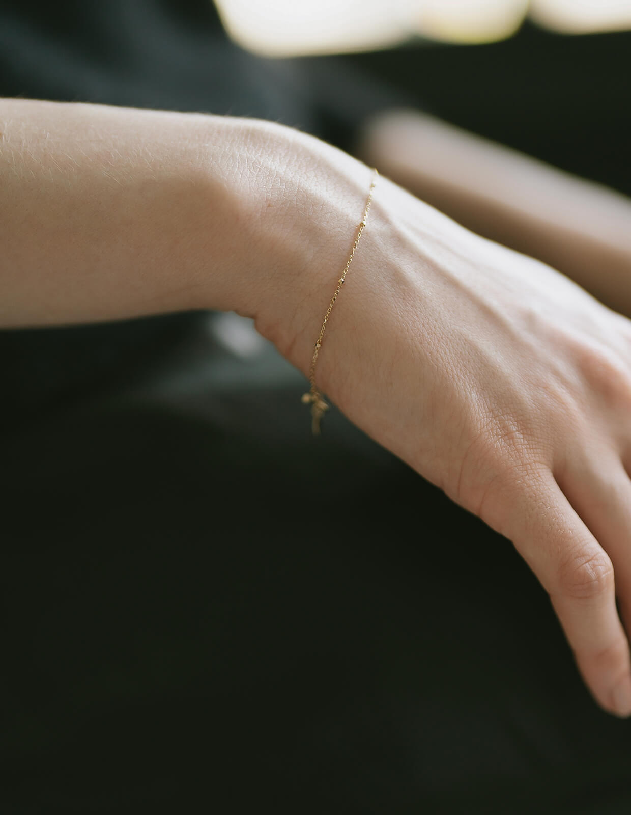 10K Gold Mix Chain Gold Bracelet | ARIADNE-MIKTOS-BR