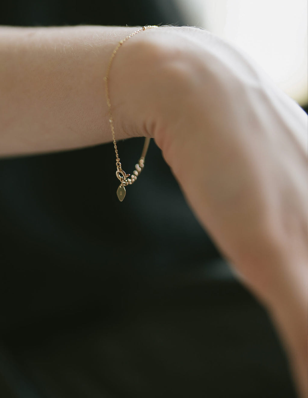 10K Gold Mix Chain Gold Bracelet | ARIADNE-MIKTOS-BR