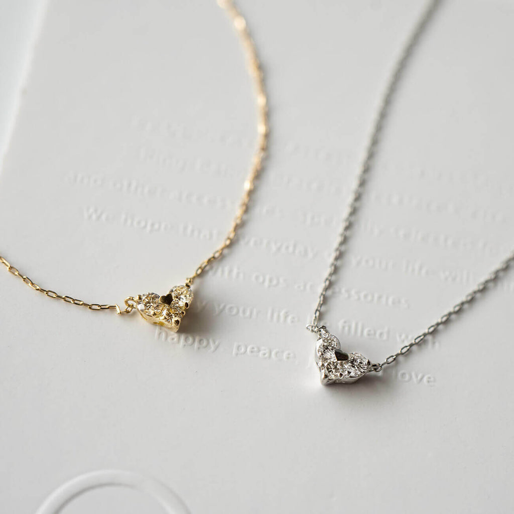 Heart Diamond Necklace | MAJERTA