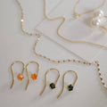Gemstone Pentagonl Earring | TRESOR PENTA
