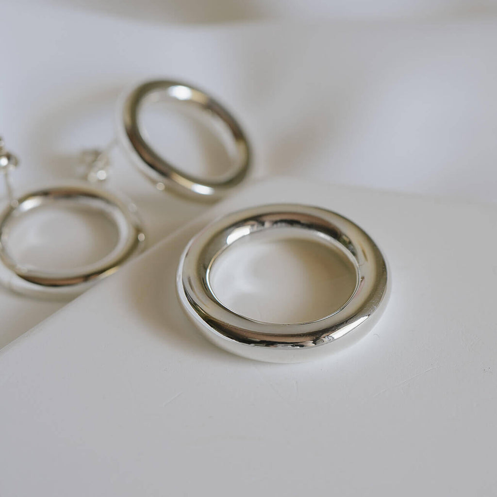 18K Gold Plated Sterling Silver Puffy Ring | AUREOLA