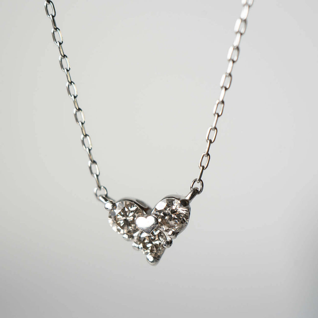 Heart Diamond Necklace | MAJERTA
