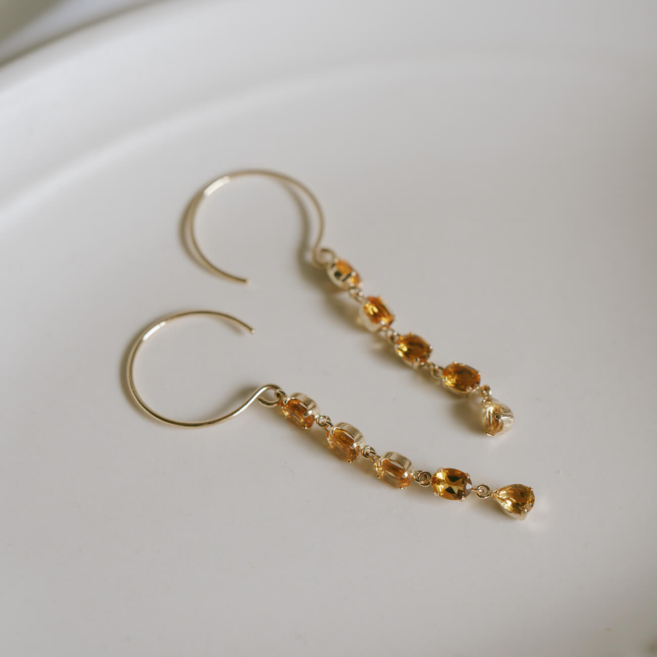 5 Stations Gemstone Earring | TRESOR CINQ