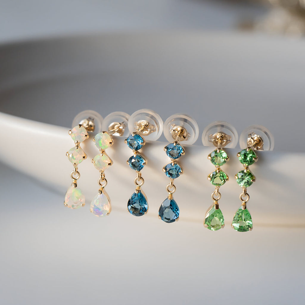 Gemstone Drop Earring | TRESOR TOROIS