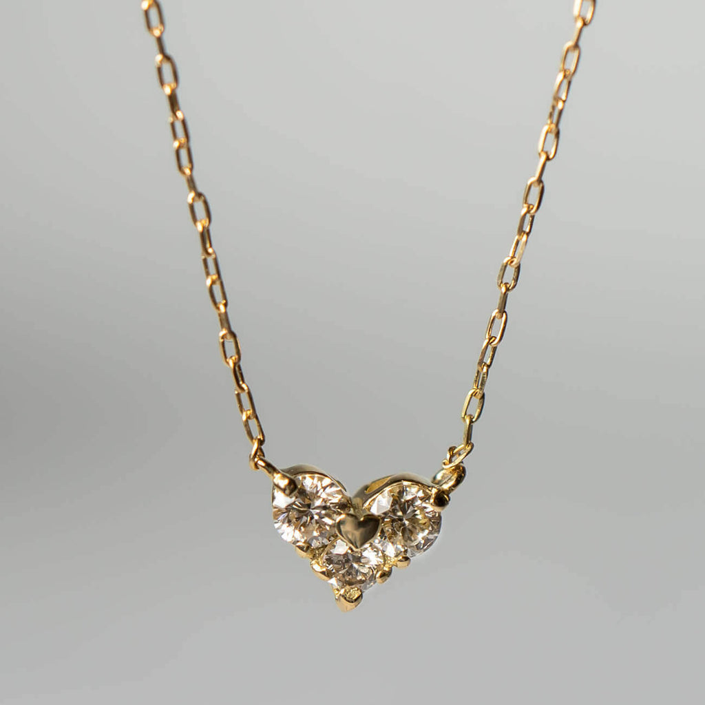 Heart Diamond Necklace | MAJERTA