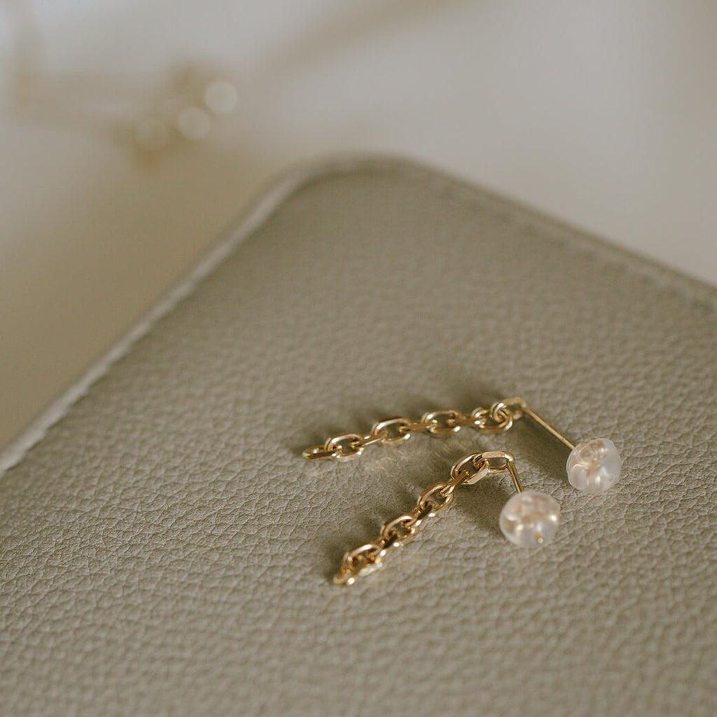 10K Gold Elfine Chain Link Pierce | SILSILA