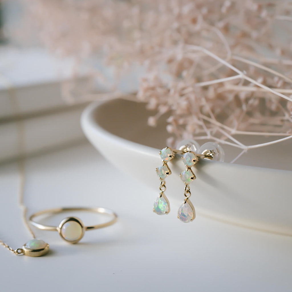 Gemstone Drop Earring | TRESOR TOROIS
