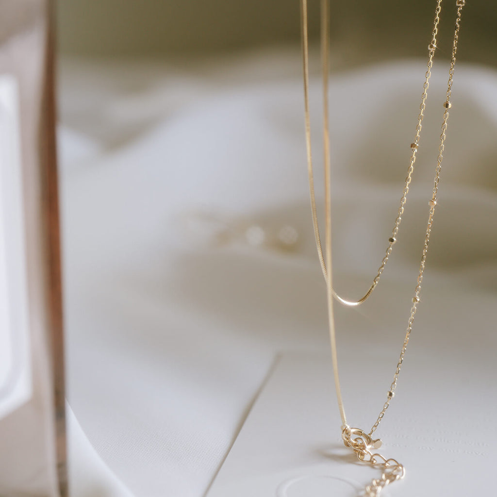 10K Gold Mixchain Necklace | ARIADNE-MIKTOS