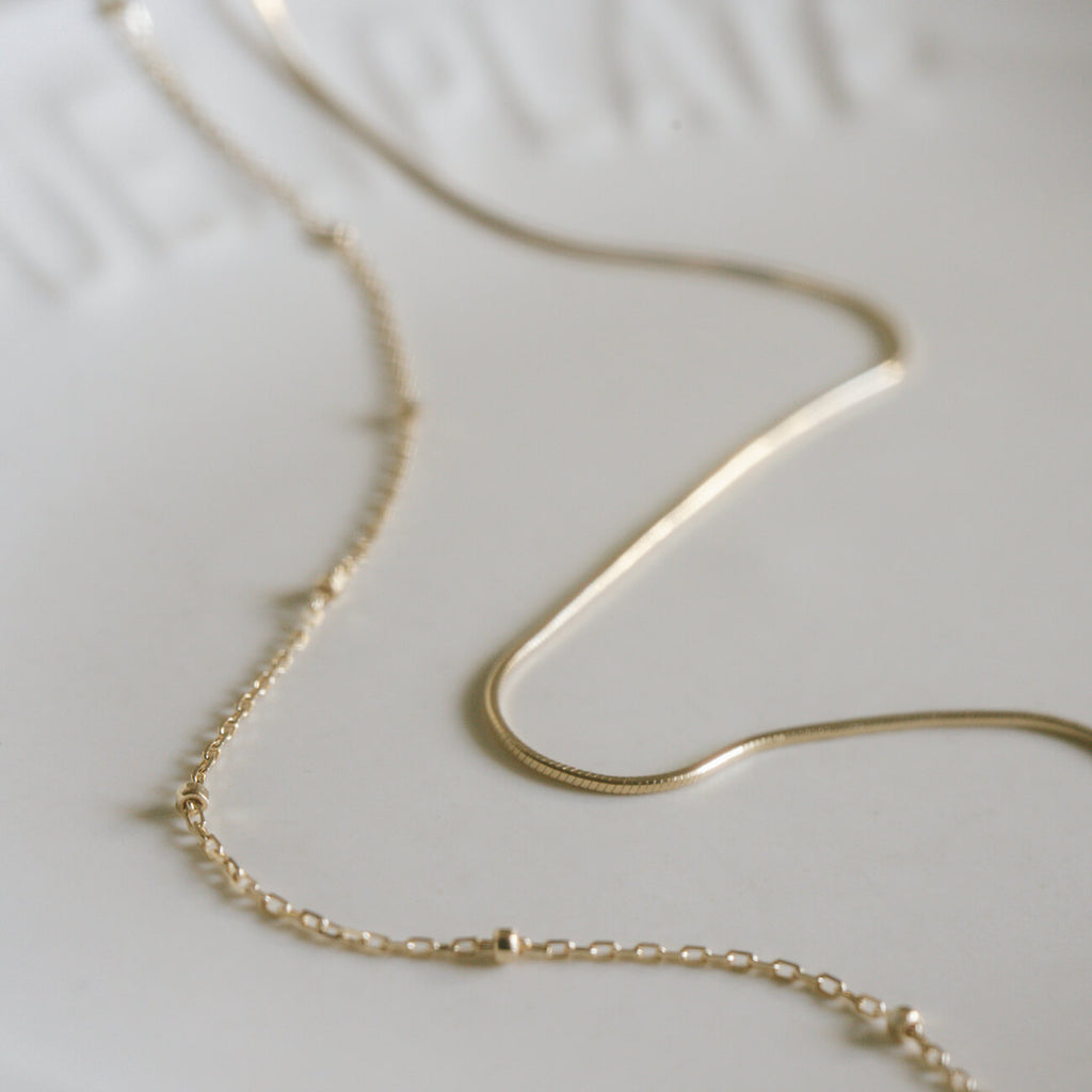 10K Gold Mixchain Necklace | ARIADNE-MIKTOS