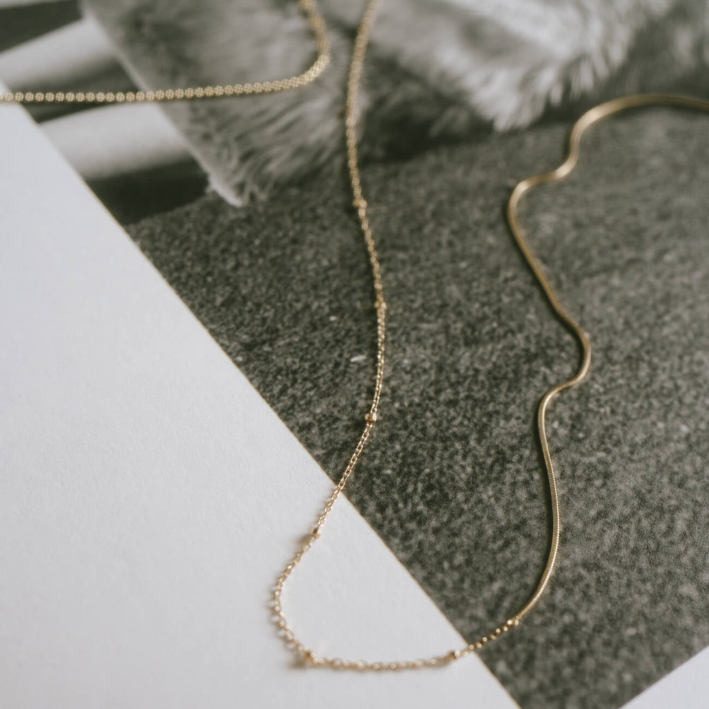 10K Gold Mixchain Necklace | ARIADNE-MIKTOS