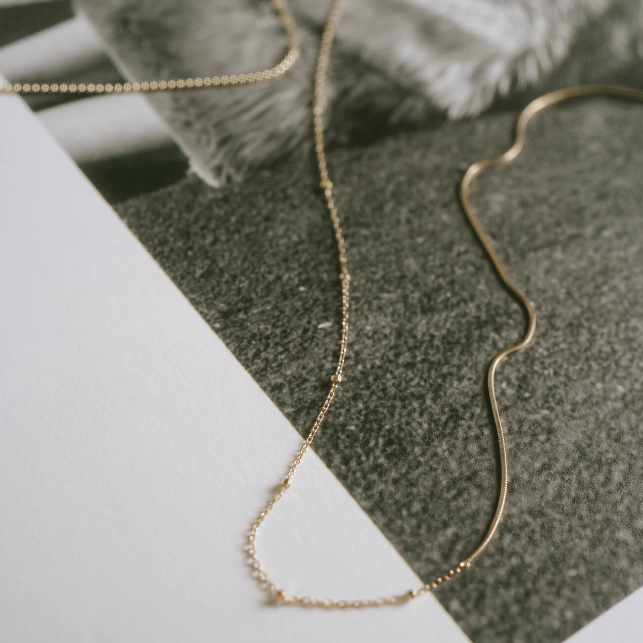 10K Gold Mixchain Necklace | ARIADNE-MIKTOS