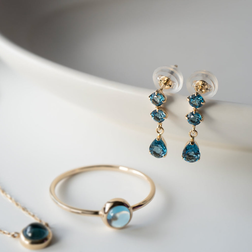 Gemstone Drop Earring | TRESOR TOROIS