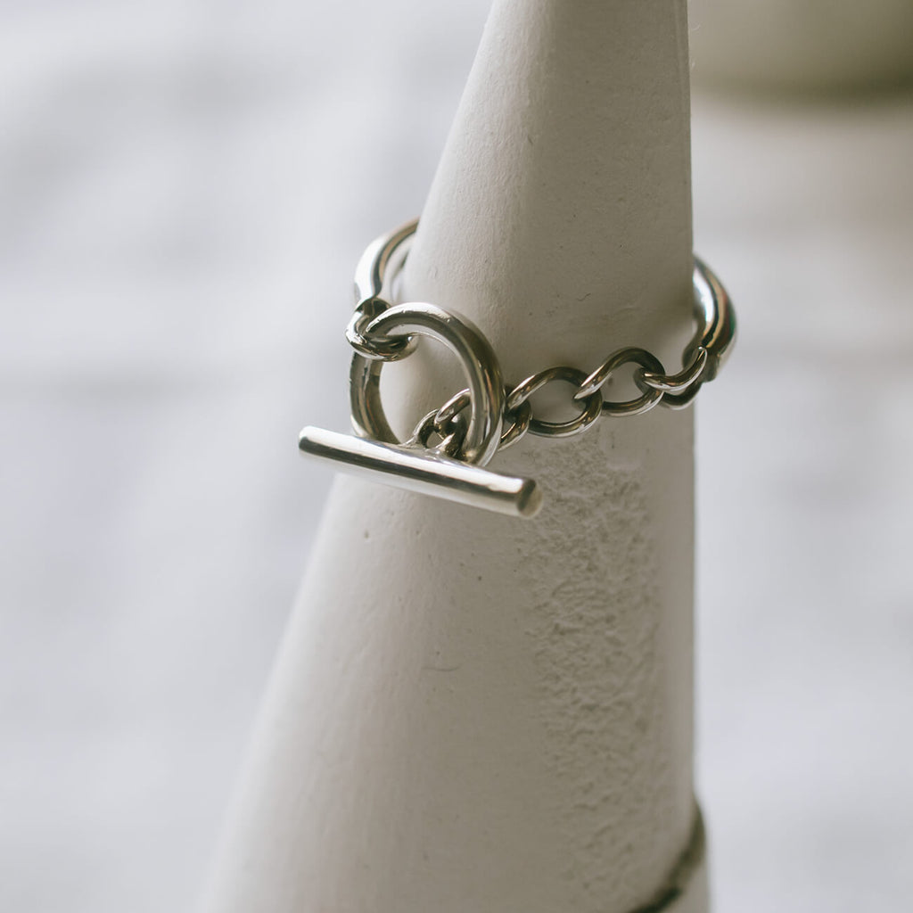 925 Sterling Silver Mantel Design Ring | PHII