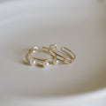 10K Gold Double Line Ear Cuff | JEMMY