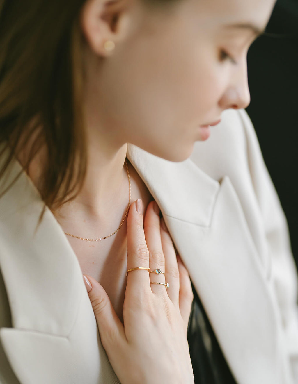 10K Gold Mixchain Necklace | ARIADNE-MIKTOS