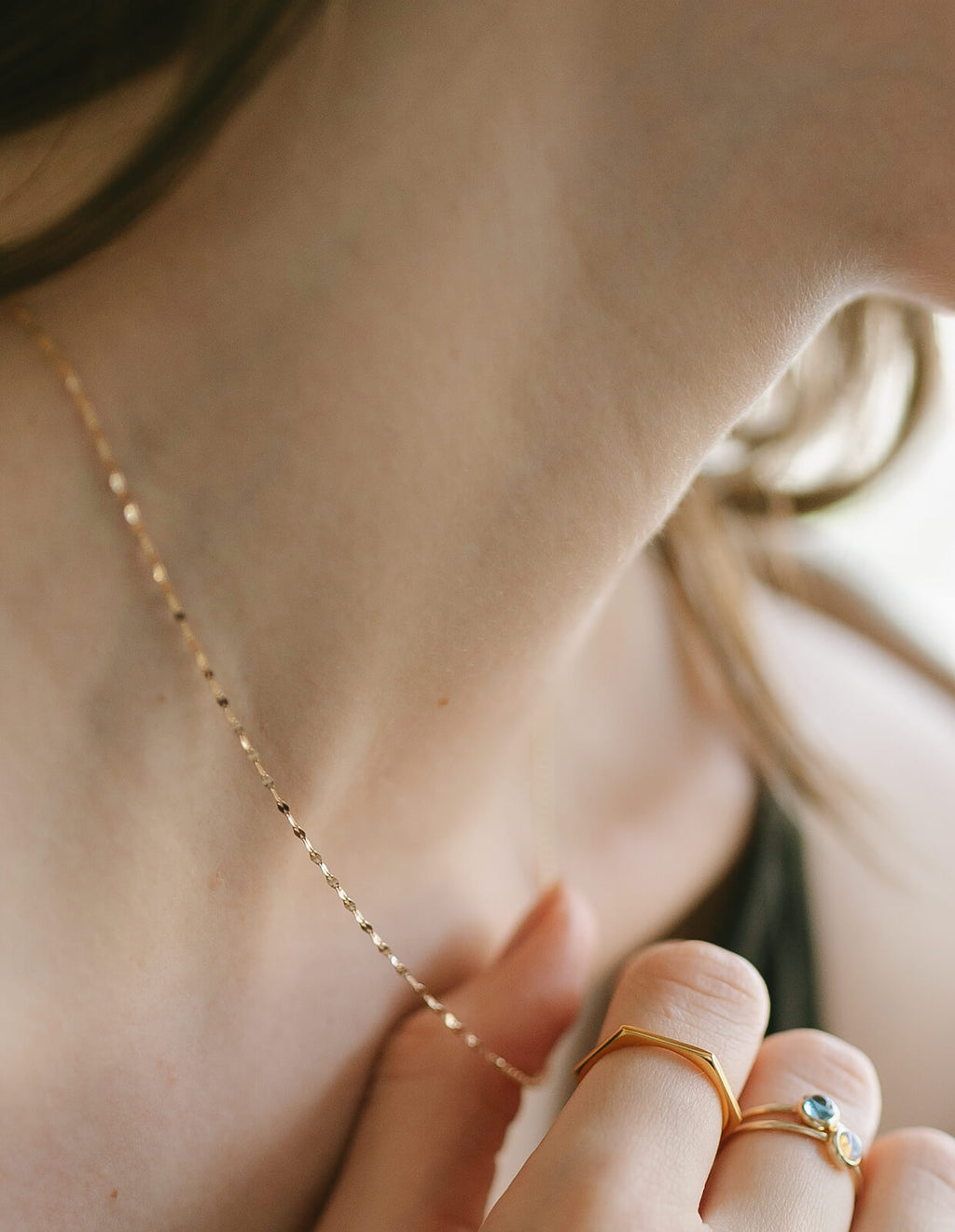 10K Gold Mixchain Necklace | ARIADNE-MIKTOS