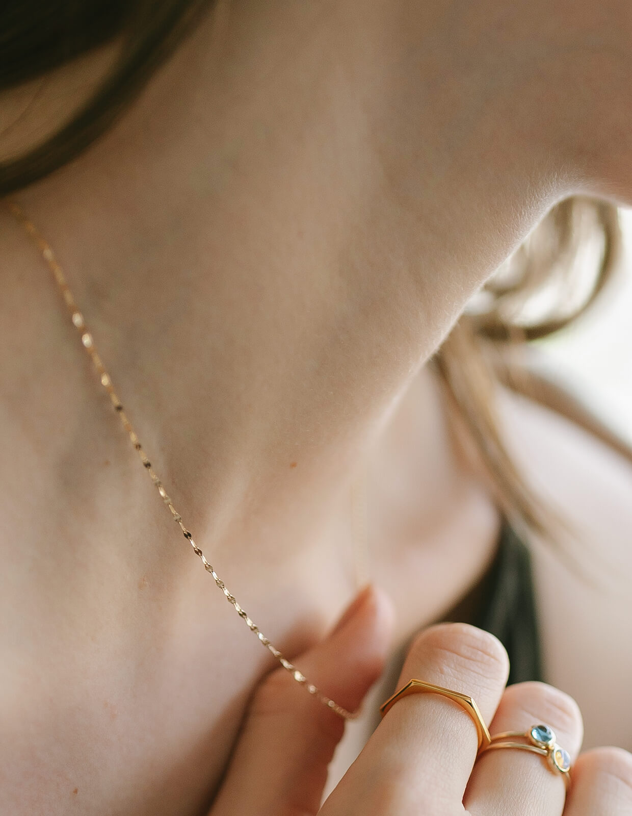 10K Gold Mixchain Necklace | ARIADNE-MIKTOS