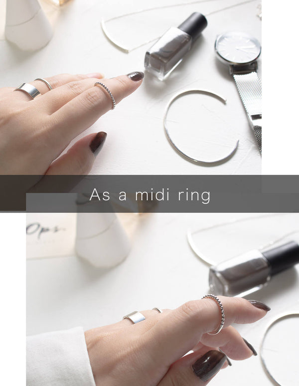 Silver Milgrain Ring | SOPOL