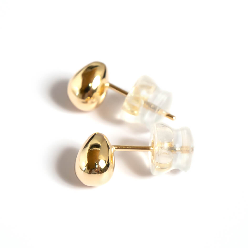 18K Gold Tiiny Studs Earrings | MOLLICA-GRAND