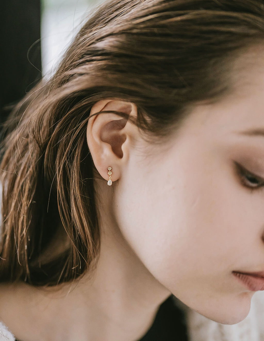 Gemstone Drop Earring | TRESOR TOROIS