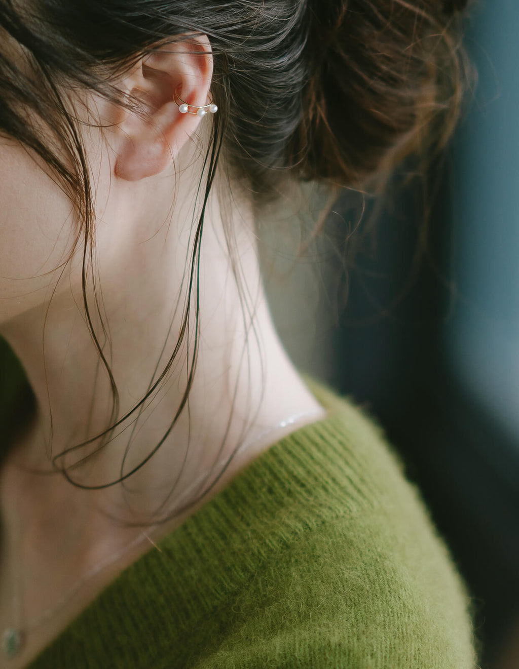 10K Gold Double Line Ear Cuff | JEMMY
