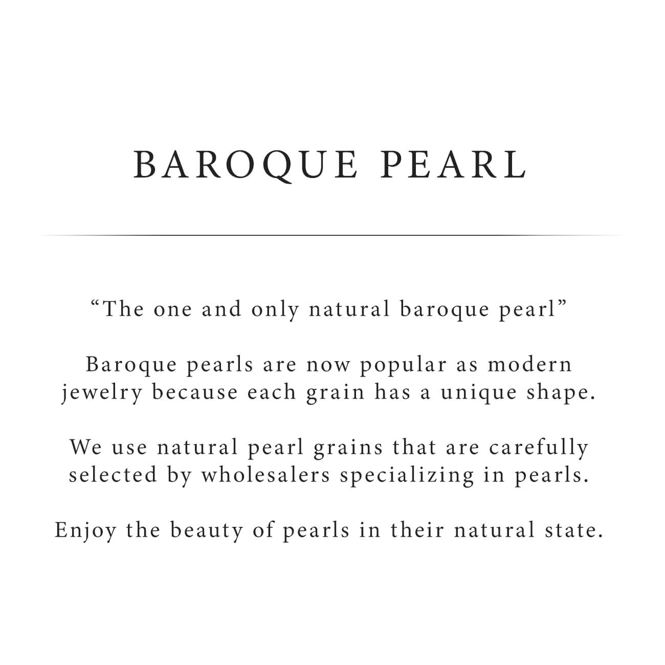 Baroque Pearl Necklace | OBLIE