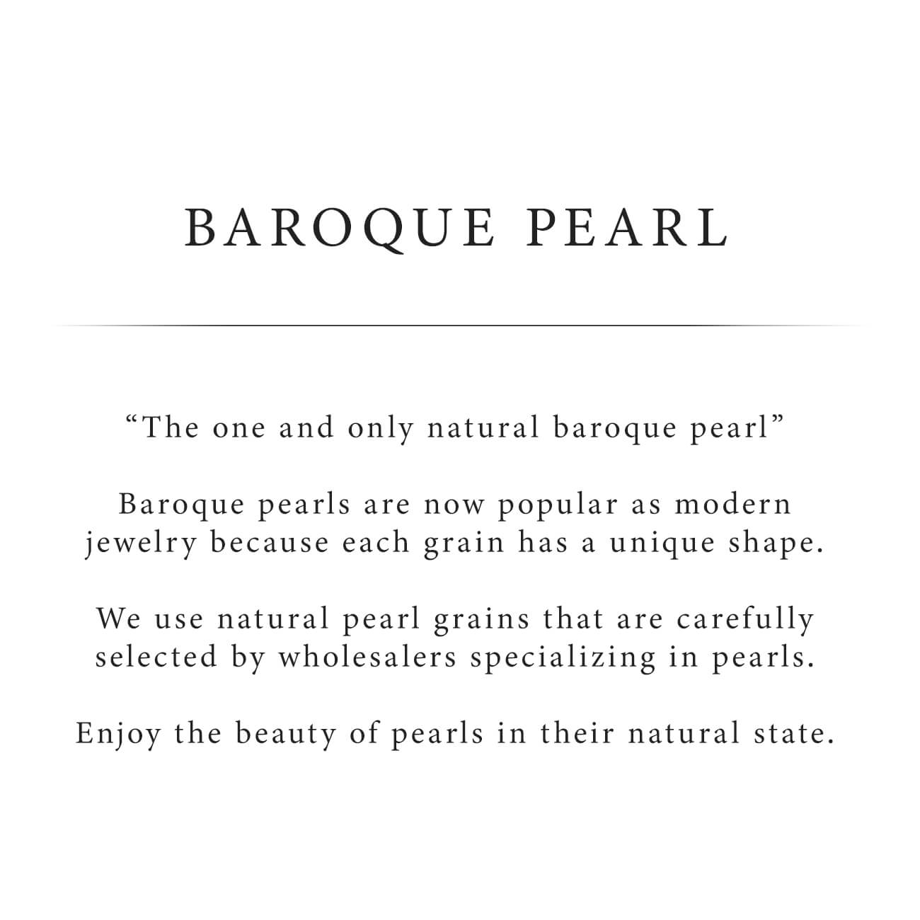 Baroque Pearl Necklace | SCERNE