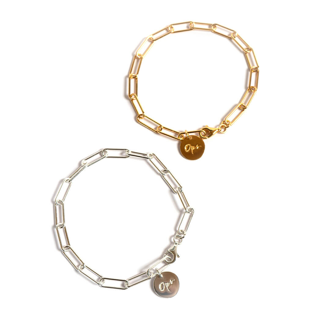 Chunky Silver Box Chain Bracelet | RONOEL