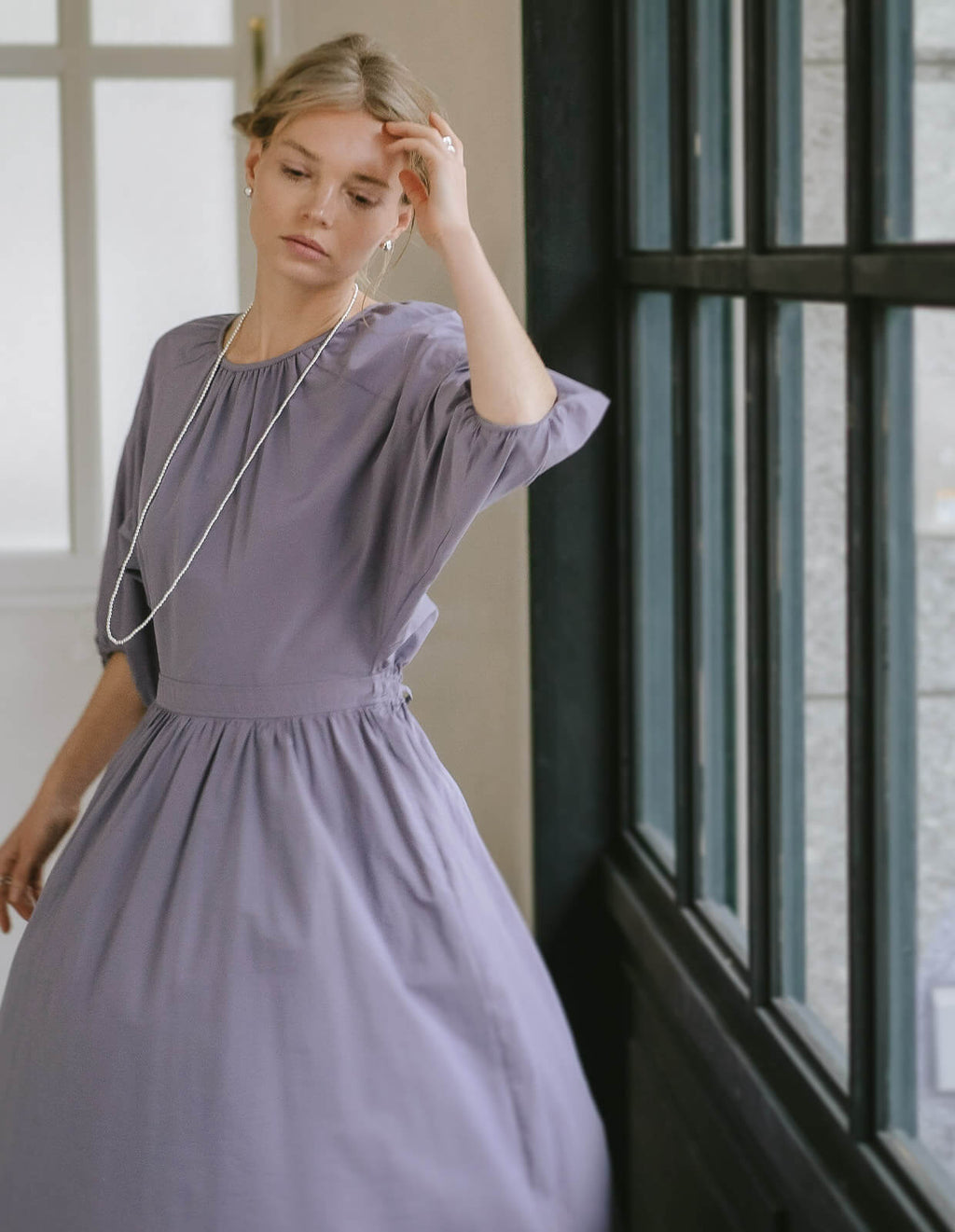 925 Sterling Silver Ball Chain Extra Long Necklace | PALMYLA LONG